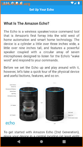 User Guide for Amazon Echo 2nd Gen screenshot