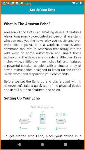 User Guide for Echo Dot 3rd Gen screenshot