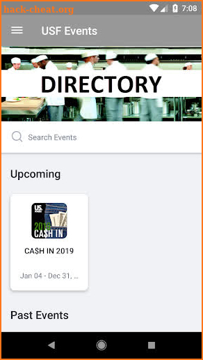 USFoods Events screenshot
