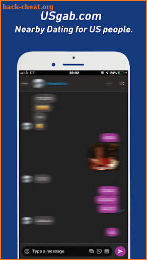 USgab - US dating app for USA Singles screenshot