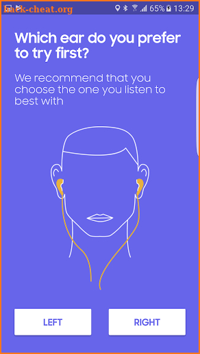 uSound for Samsung - Hearing test screenshot