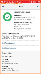 USPS MOBILE® screenshot