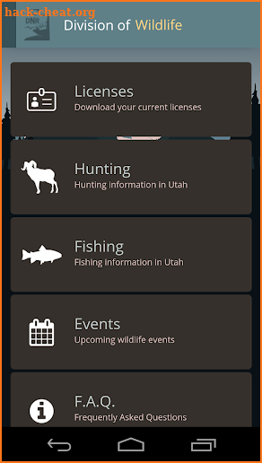 Utah Hunting and Fishing screenshot