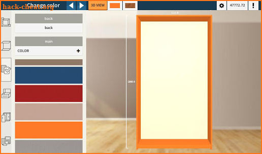 Utile closet PRO 3D designer screenshot