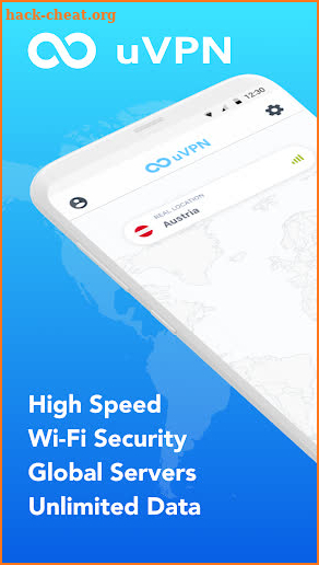 uVPN - free and unlimited VPN for Android screenshot