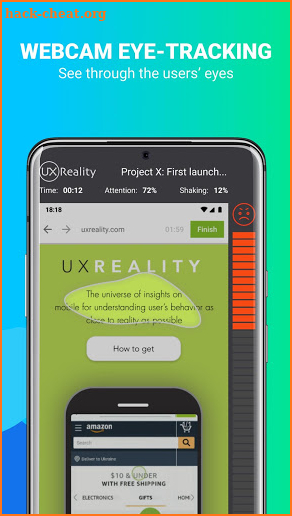 UXReality Beta - Advanced mobile UX testing tool ✔ screenshot