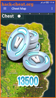 V-Bucks Fortnite Map Chests screenshot