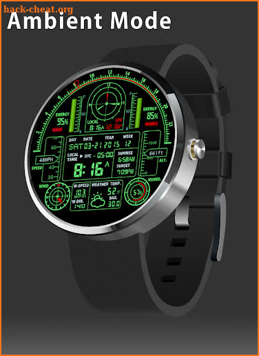 V08 WatchFace for Moto 360 screenshot