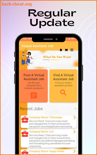 VAJ - Virtual Assistant Jobs screenshot