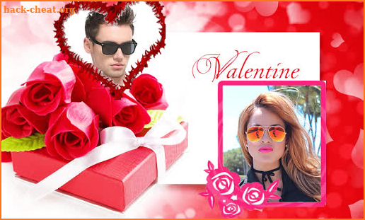 Valentine Day Dual Photo Frame 2019 screenshot