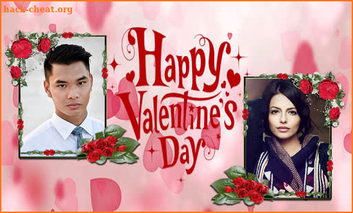 Valentine Day Dual Photo Frame 2019 screenshot