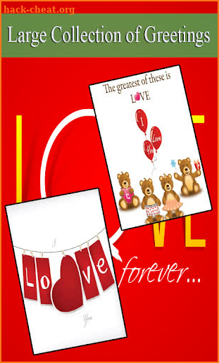 Valentine Day Greeting Cards screenshot