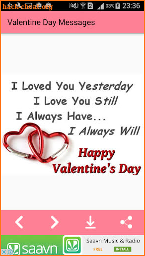 Valentine day Messages,Images Greeting Card Quotes screenshot