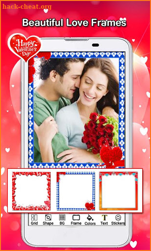 Valentine Day Photo Collage Maker screenshot