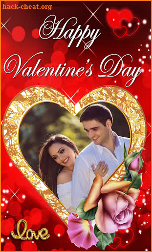 Valentine Day Photo Frame screenshot