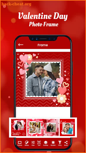 Valentine Day Photo Frame screenshot