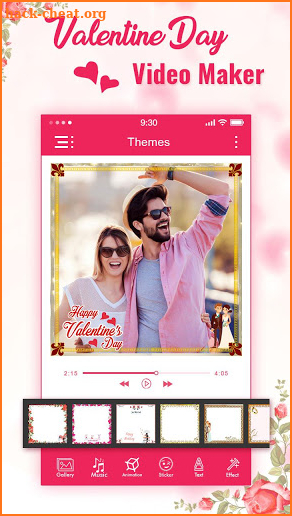 Valentine Day Video Maker 2019 screenshot