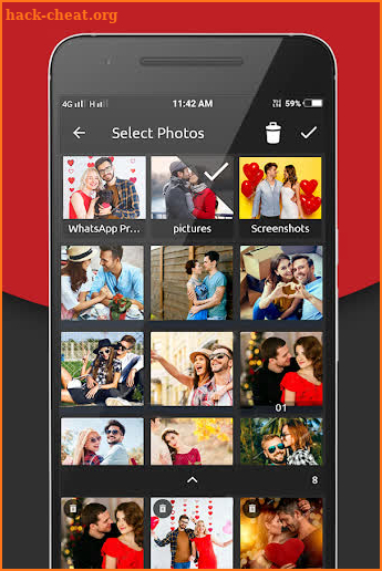 Valentine Day Video Maker with music screenshot