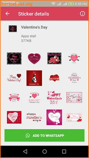 Valentine Day WA Stickers - Romantic Stickers screenshot