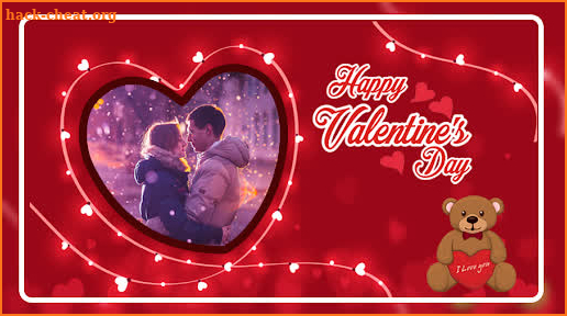 Valentine Photo Frame - Romantic Photo Frame screenshot