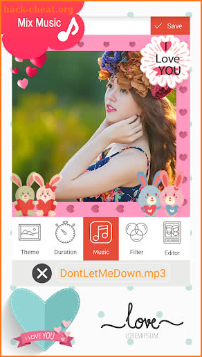 Valentine Video Maker With Music screenshot