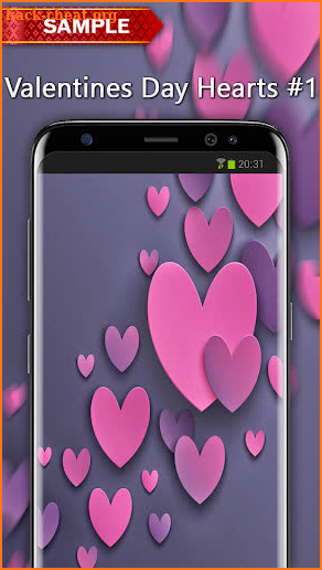 Valentines Day Heart Wallpaper screenshot