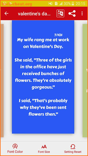 Valentine’s Day jokes 2019 screenshot