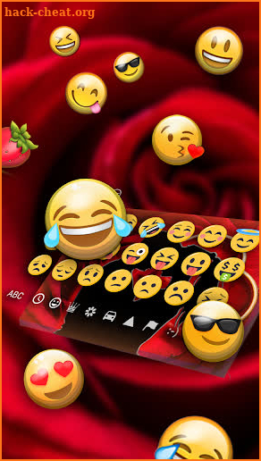 Valentine's Day Love Keyboard Theme screenshot