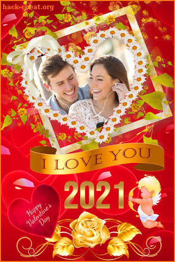 Valentine's Day Photo Frames 2021 screenshot