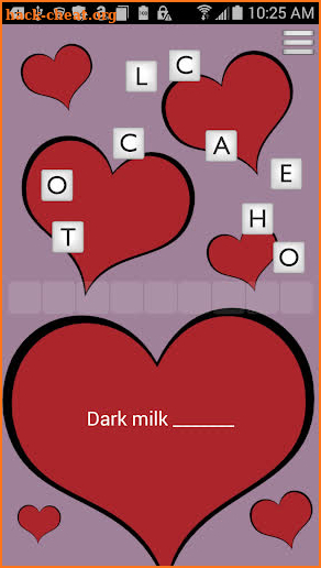 Valentine's Day Scramble screenshot