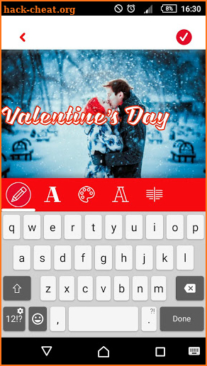 Valentine's Day Video Maker - Love Photo Frames screenshot