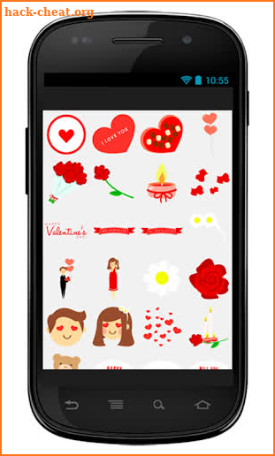 Valentines Love Stickers screenshot