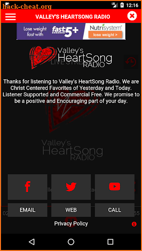 Valley's Heart Song Radio screenshot