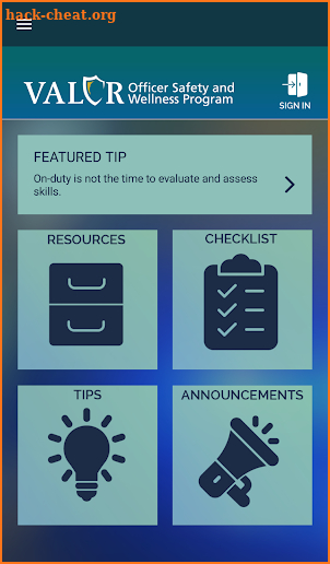 VALOR Officer Safety screenshot
