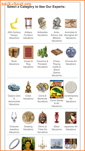 ValueMyStuff Art, Antique & Collectable Appraisals screenshot