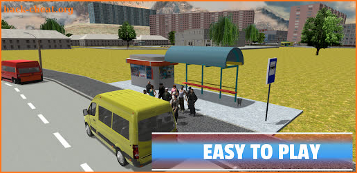 Van Minibus Driving Games screenshot