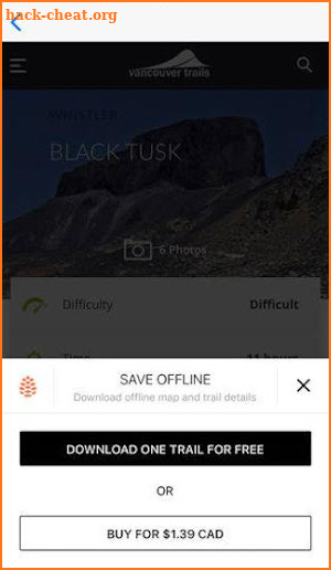 Vancouver Trails screenshot