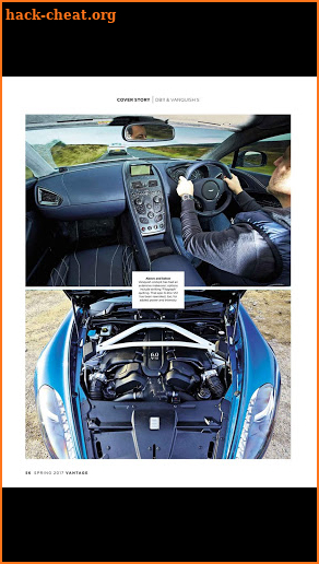 Vantage Magazine screenshot