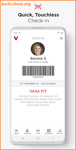 VASA Fitness screenshot