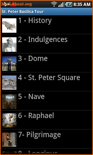 Vatican St Peter Basilica Rome screenshot