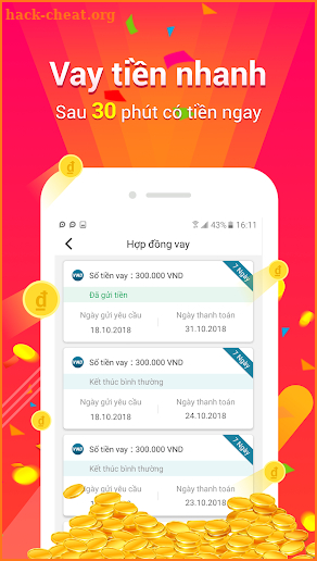 Vay tiền mặt-Vay tiền 30s đến,Vay tiền nhanh screenshot