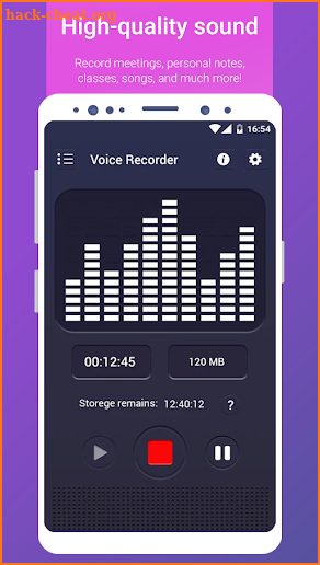 VCloud: Voice Recorder screenshot