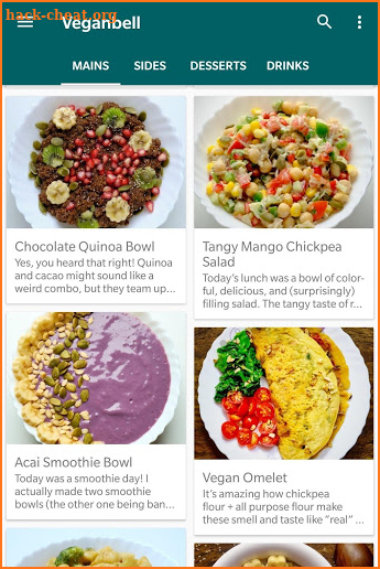 Vegan Recipes by Veganbell screenshot