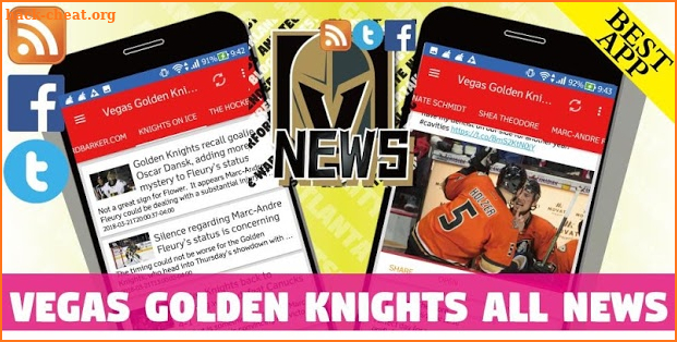 Vegas Golden Knights All News screenshot