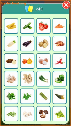 Vegetables Cards (Learn Languages) screenshot