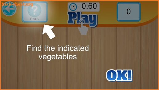 Vegetables Game screenshot