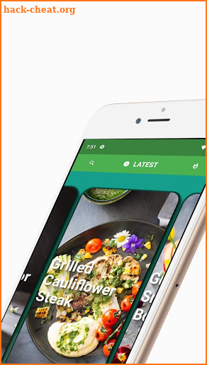 Vegetarian Recipes Free app screenshot