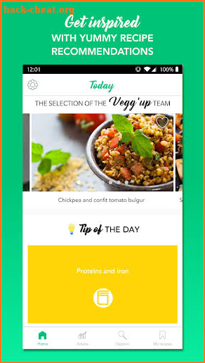 Vegg'up - Veggie recipes screenshot