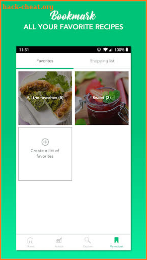 Vegg'up - Veggie recipes screenshot