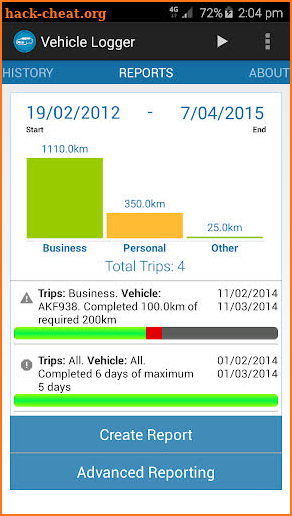 Vehicle Logger | Log Book screenshot